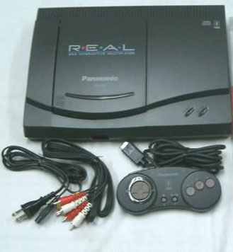 Japanese 3DO (FZ-10 Model) with Four Games from Panasonic