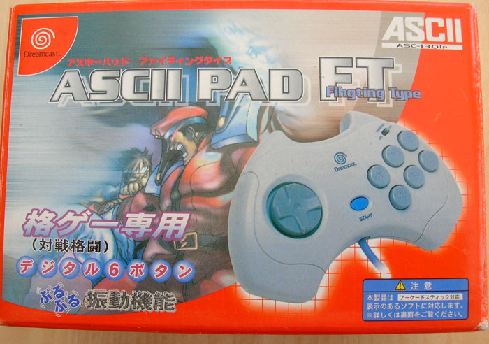 Ascii Pad Fighting Type (Unboxed)