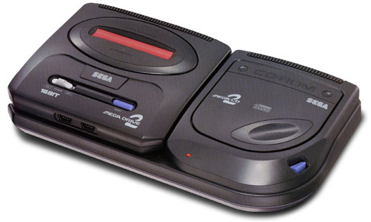 Japanese Mega CD2 Console