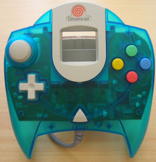 Dreamcast Controller Aqua Blue (New)
