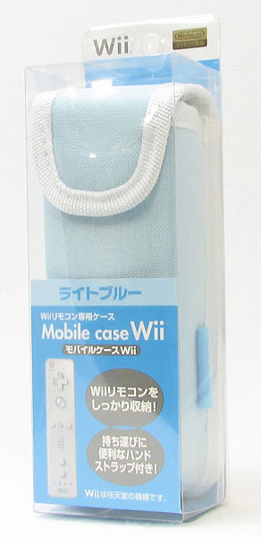 Wii Mobile Case Light Blue (New)