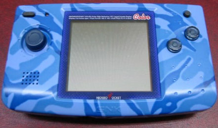 Neo Geo Pocket Camouflage Blue