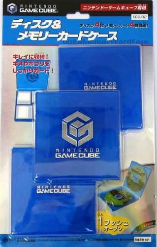 GameCube Disk & Memory Case (New)