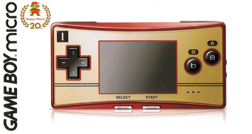 GameBoy Micro Famicom Version (New)