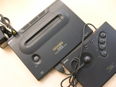 Japanese Neo Geo Advanced Entertainment System with Memory Card