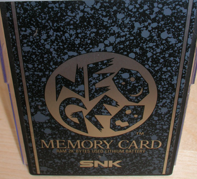 Neo Geo Memory Card (Unboxed)