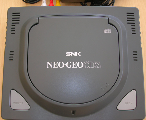 Japanese Neo Geo CDZ Console with stereo RGB cable