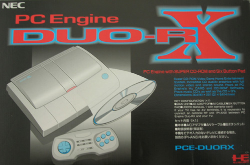 Japanese PC Engine Duo RX Console
