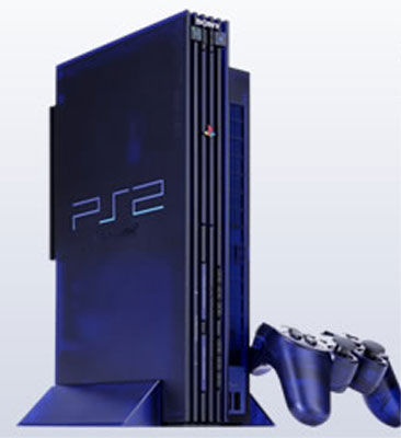 Japanese Playstation 2 Midnight Black (No Box/Manual)