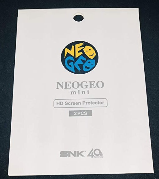 Neo Geo Mini HD Screen Protector (New)