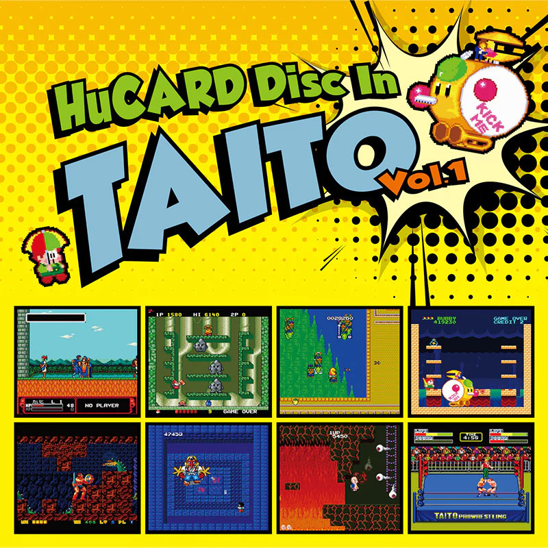 HuCard Disk In Taito Vol 1 (New)