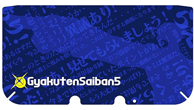 Gyakuten Saiban 5 Sticker for Nintendo 3DSLL (New)
