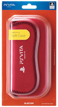 PSVita Carry Case (Red) (New)