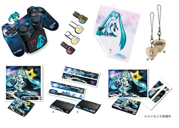 Hatsune Miku Project Diva F PS3 Accessory Set (New)