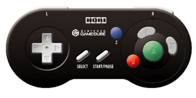 GameCube Digital Controller (Black) (New) 