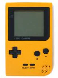 GameBoy Pocket (Yellow) with Carry Case