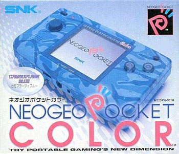 Neo Geo Pocket Color Camouflage Blue