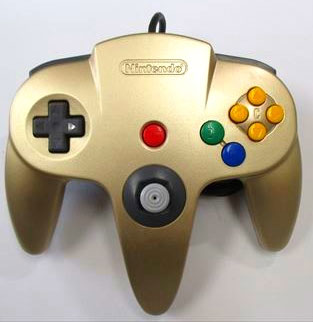 Nintendo 64 Controller (Gold) (Unboxed)