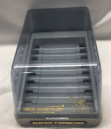 Super Famicom Cassette Rack (Super Mario World) 