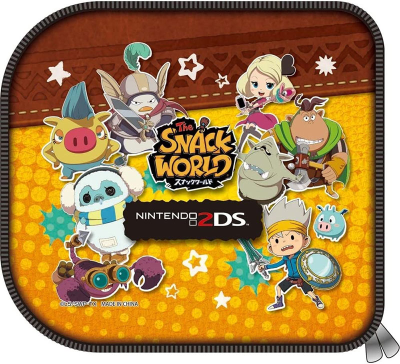Nintendo 2DS Snack World Pouch (New)