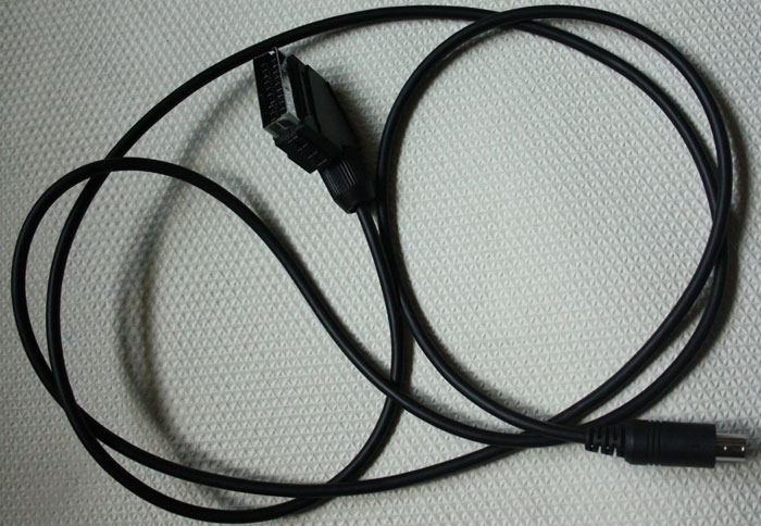 Sega Saturn RGB Scart Cable