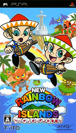 New Rainbow Islands from Taito - PSP