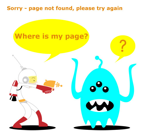 Sorry Page Not Found