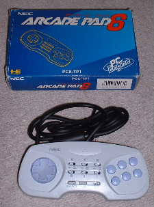 PC Engine Duo RX Pad from NEC - PC Engine Hardware