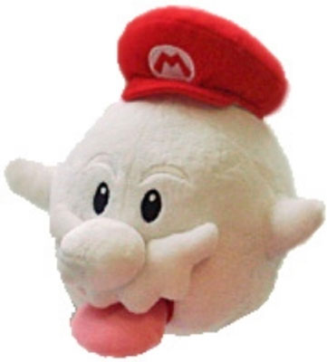 Super Mario Galaxy Plush Ghost (New) from Sanei - Figures