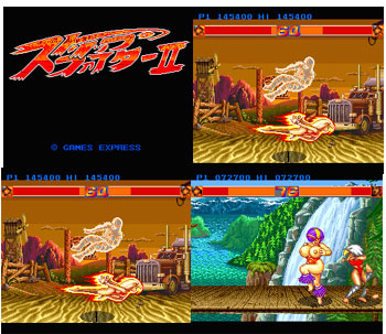 Strip Fighter II from Games Express - PC Engine Hu Card