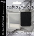 Playstation Memory Card 15 (Black) (New)