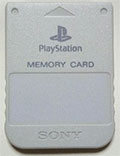 Playstation Memory Card (White) (Unboxed)