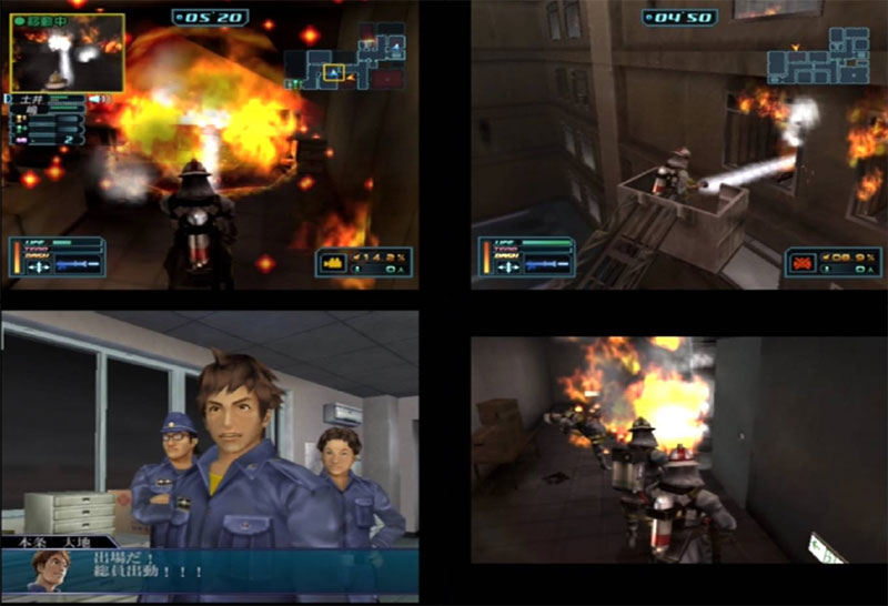 USED PS2 PlayStation 2 Sakurazaka fire brigade
